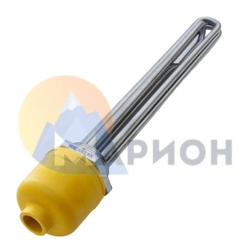 Блок ТЭН 3,0 кВт для воды 300 мм фланец G1 1/2" 220/380 В (трубка + колпак) SZH